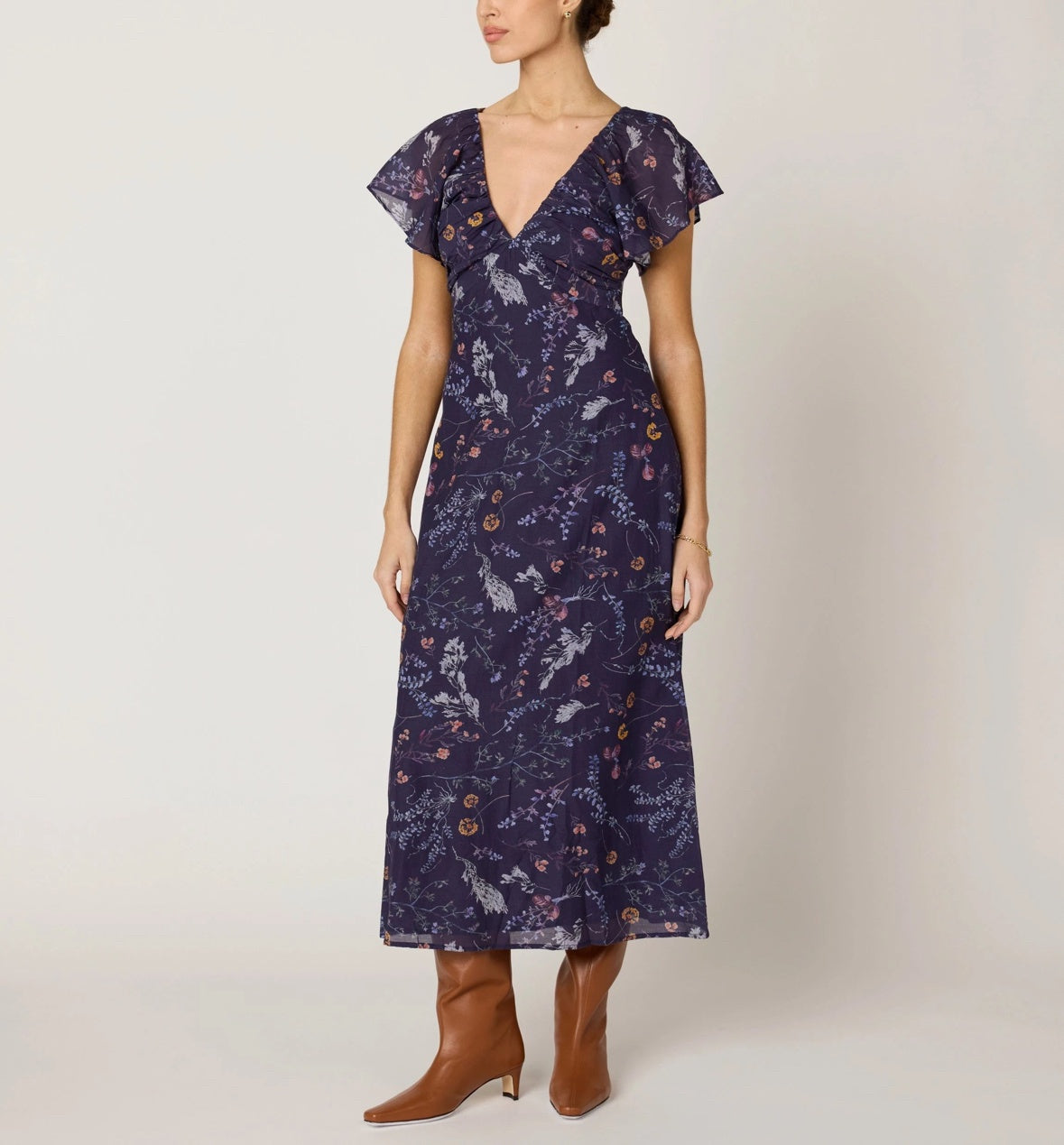 Victoria Midi Dress - Viviana