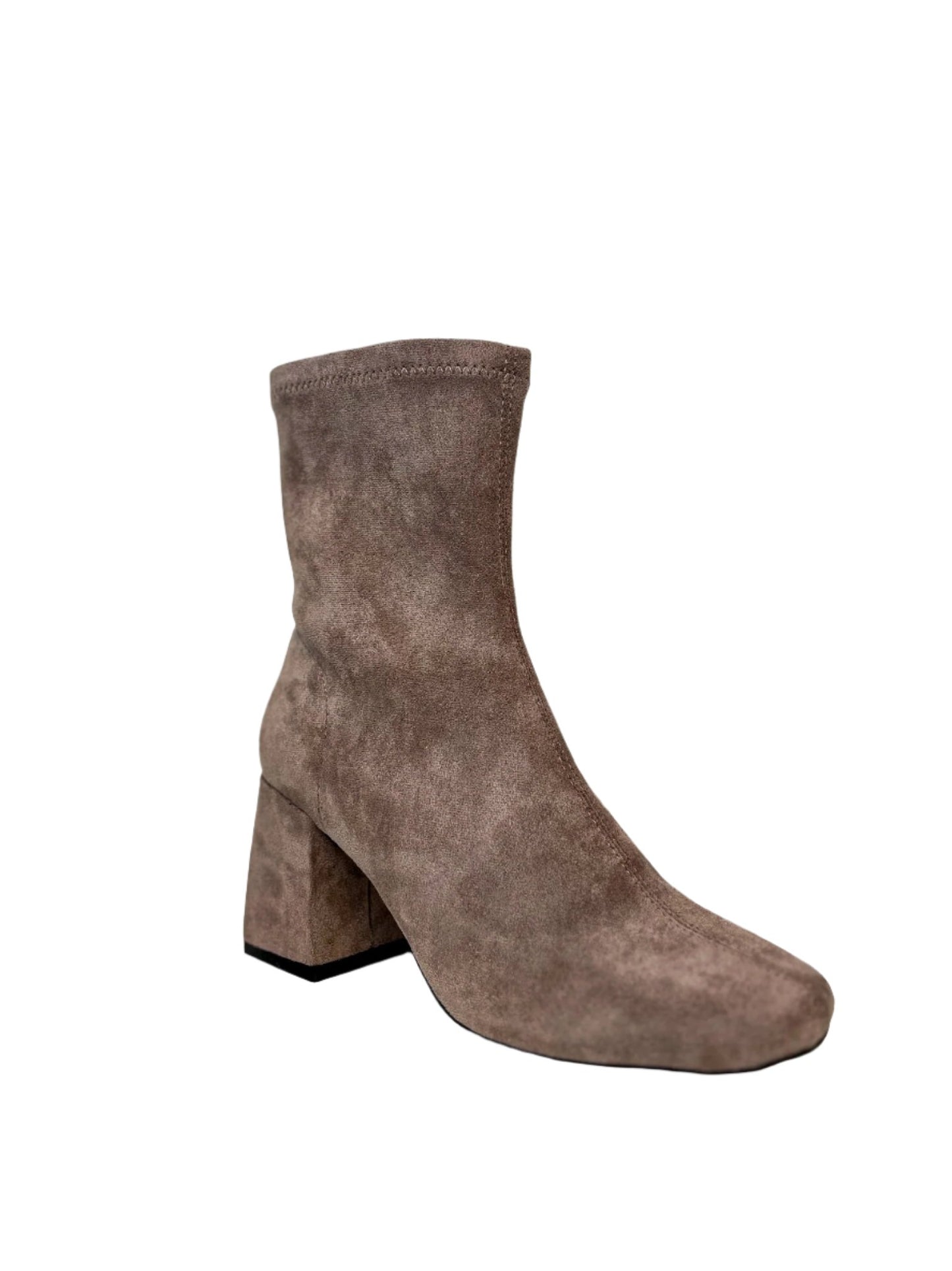 Carina Boot - Taupe Suede