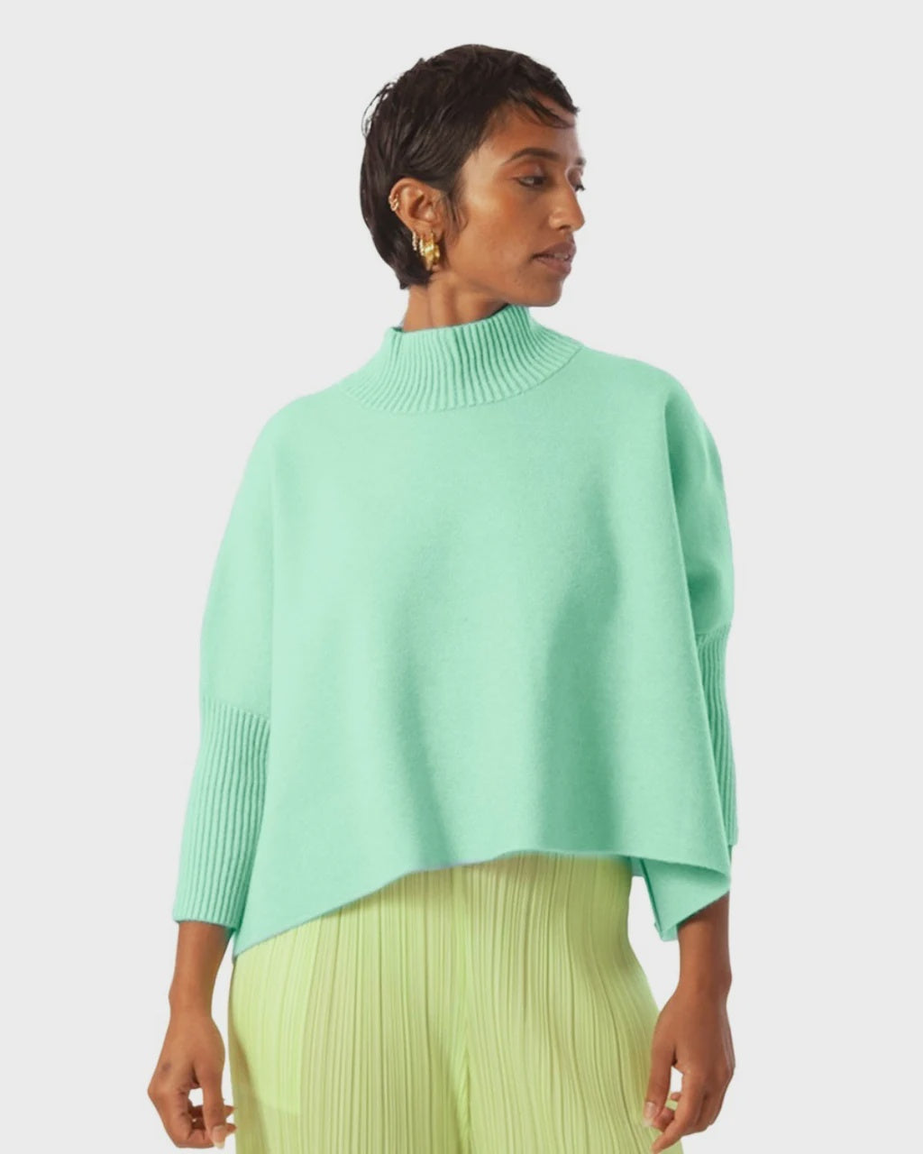 Lt. Mint Aja Sweater
