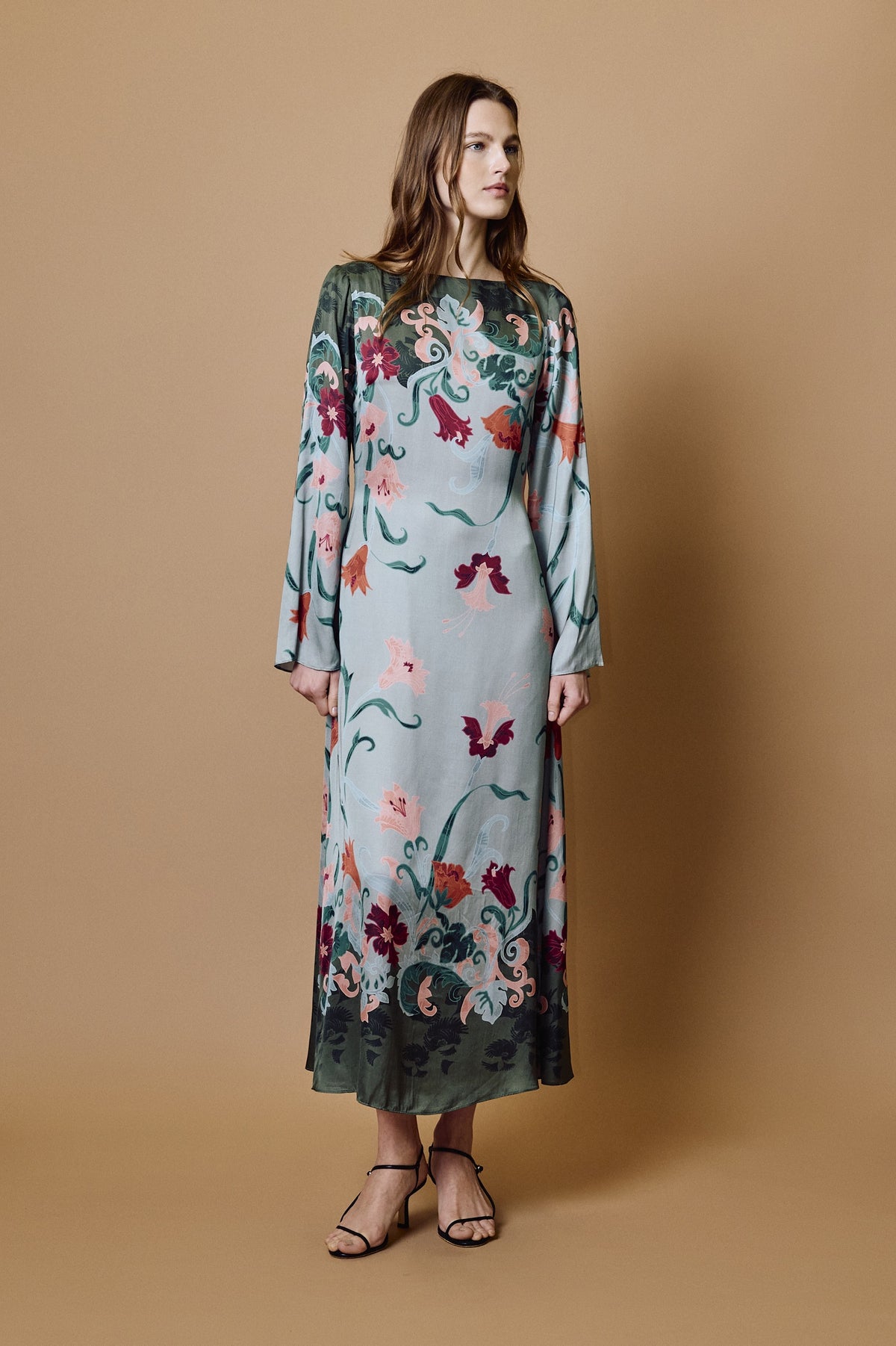 Isobel Ankle Dress - Lys