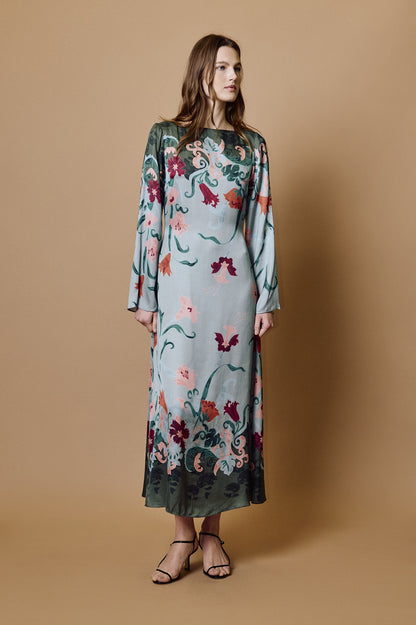 Isobel Ankle Dress - Lys