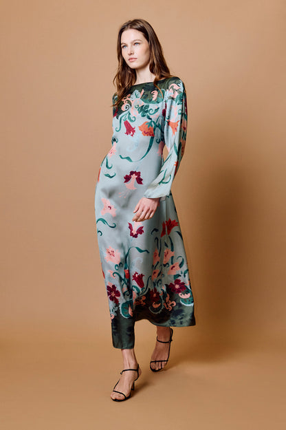 Isobel Ankle Dress - Lys