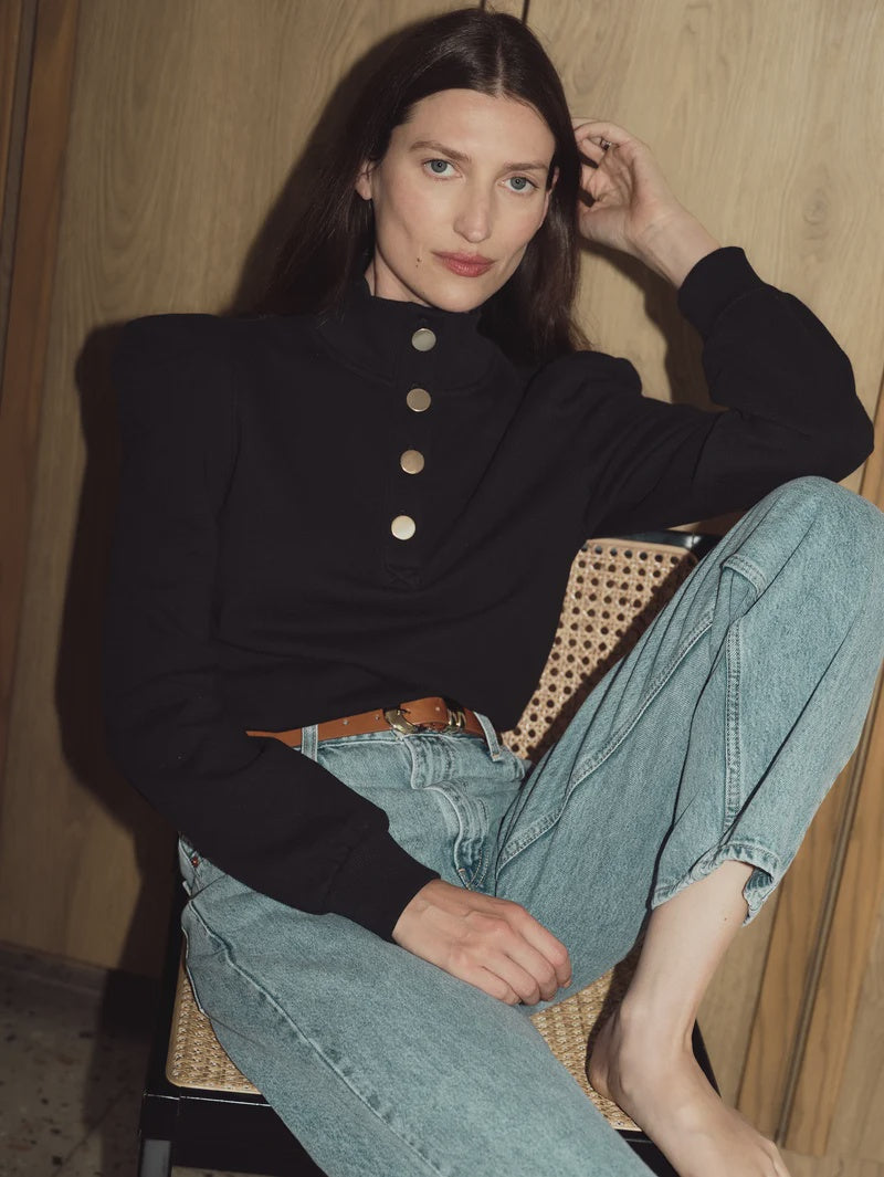 Jessie Sweatshirt - Jet Black