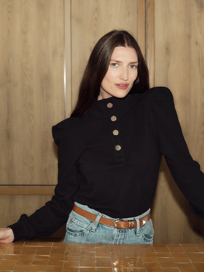 Jessie Sweatshirt - Jet Black