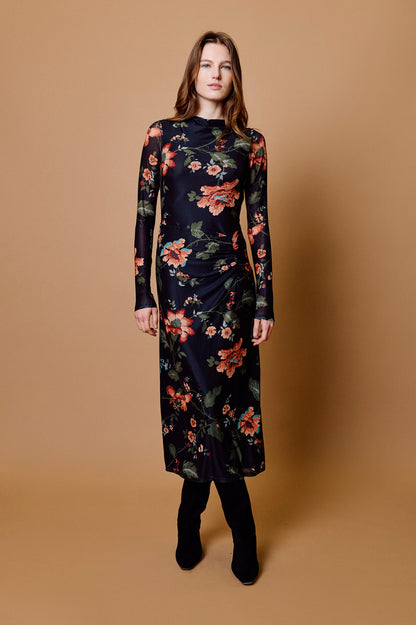 Katya Midi Dress - Chant Des Fleur