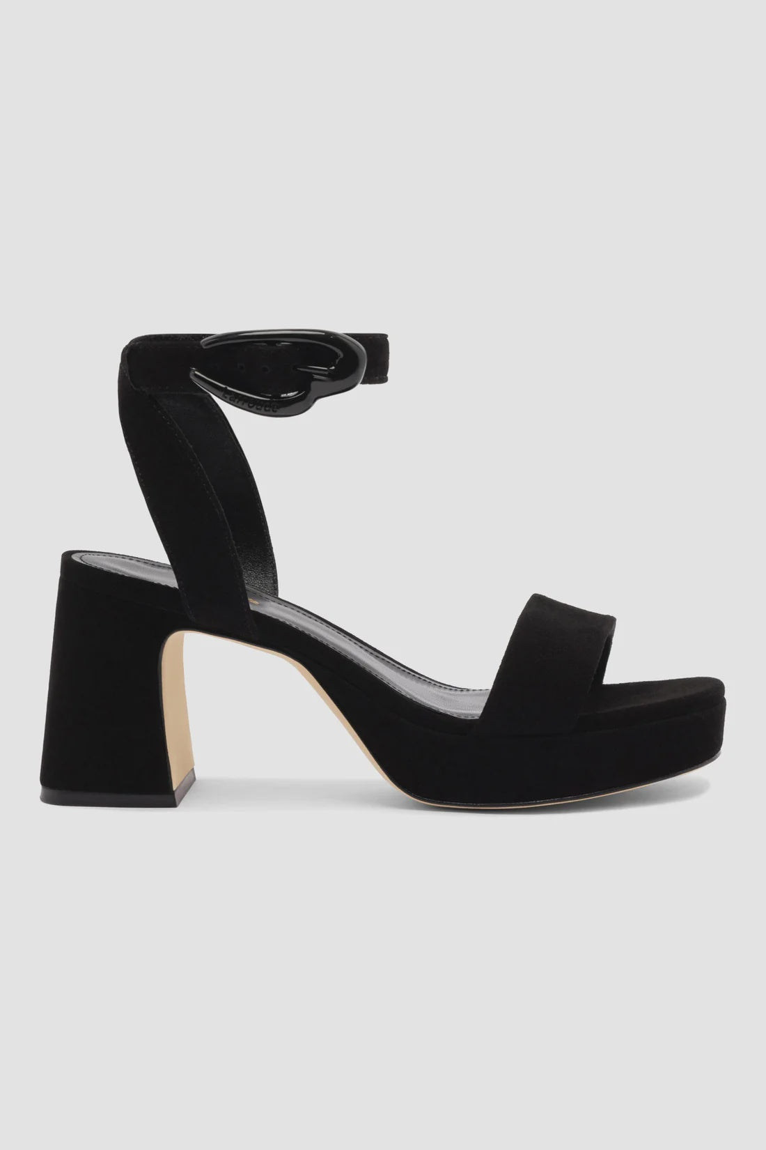 Dolly Verona Low Sandal In Black Suede
