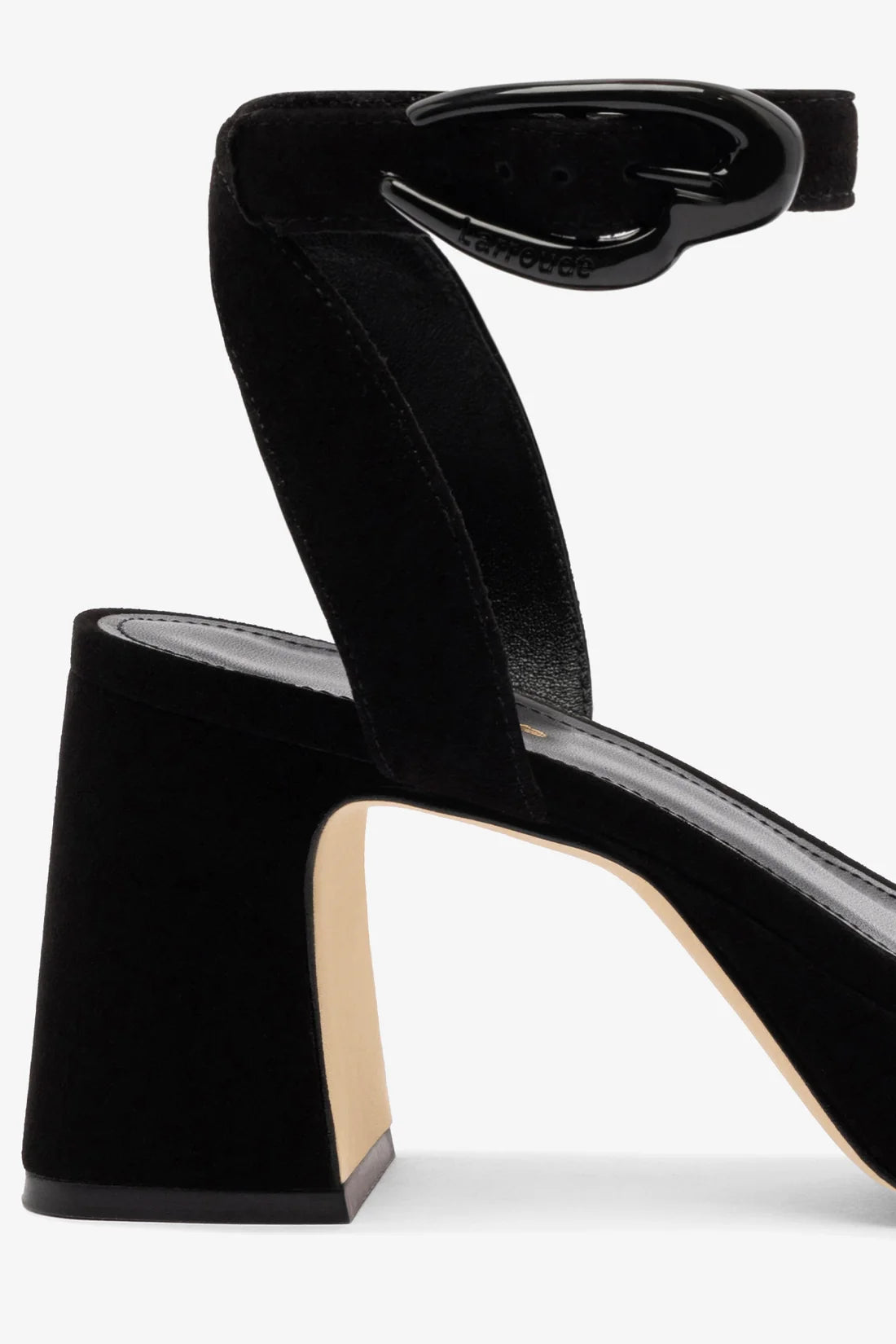 Dolly Verona Low Sandal In Black Suede
