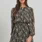 Lanie Dress - Spotted Shibori