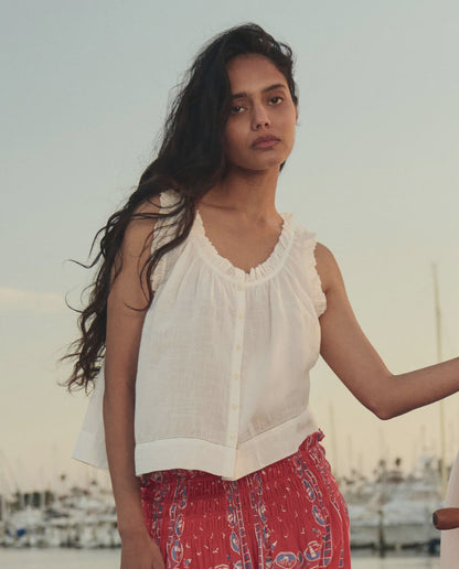 The Vignette Top - White