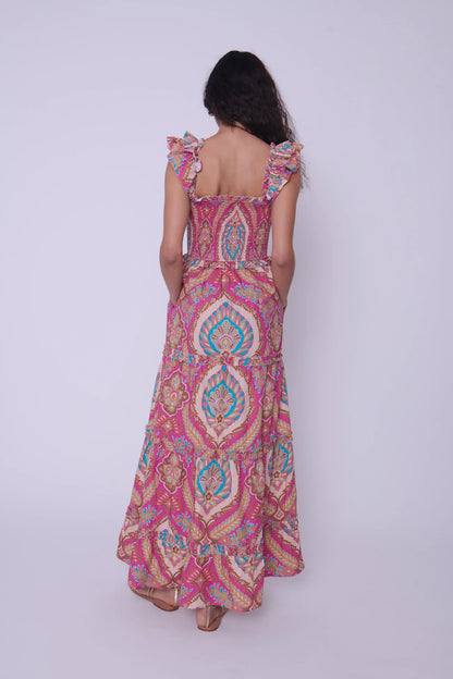 Gaya Dress - Jupiter Print Pink