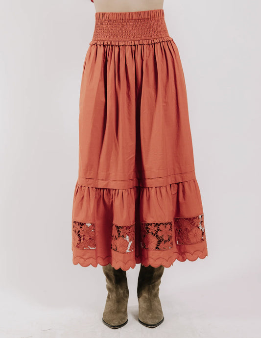 Nolan Skirt - Cinnamon