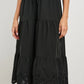 Lucia Dress - Black Eyelet