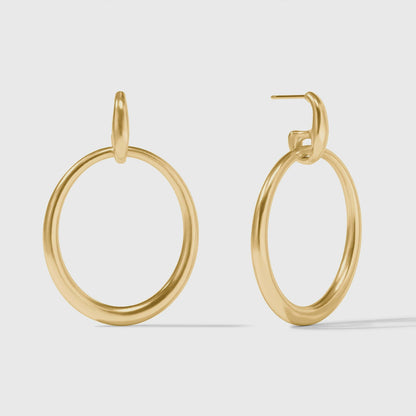 Laguna Doorknocker Earring