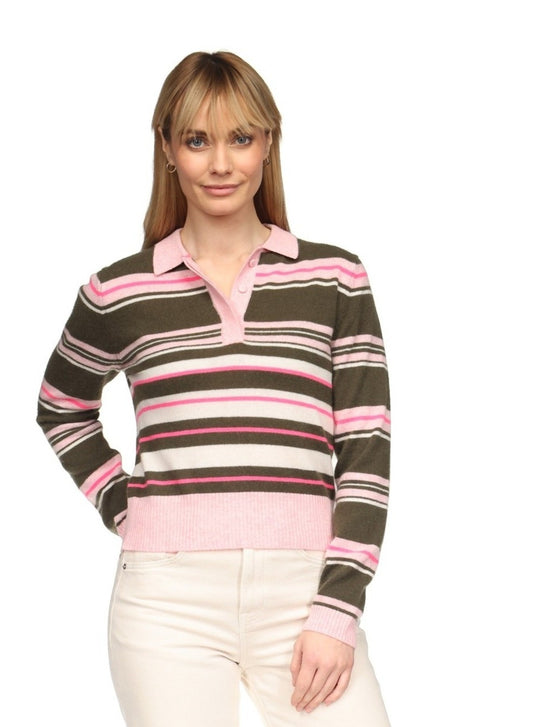 Slim Fit Stripey Polo