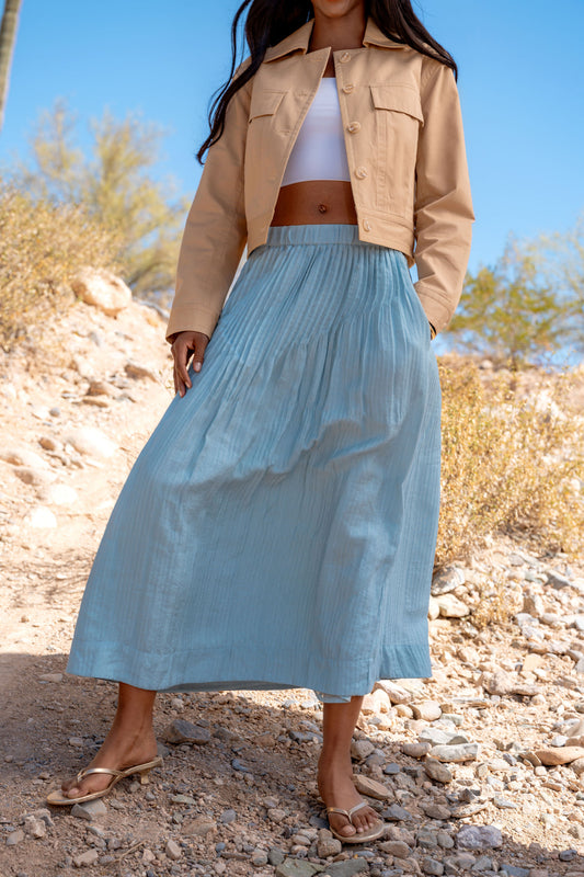 Karina Skirt - Blue Bird