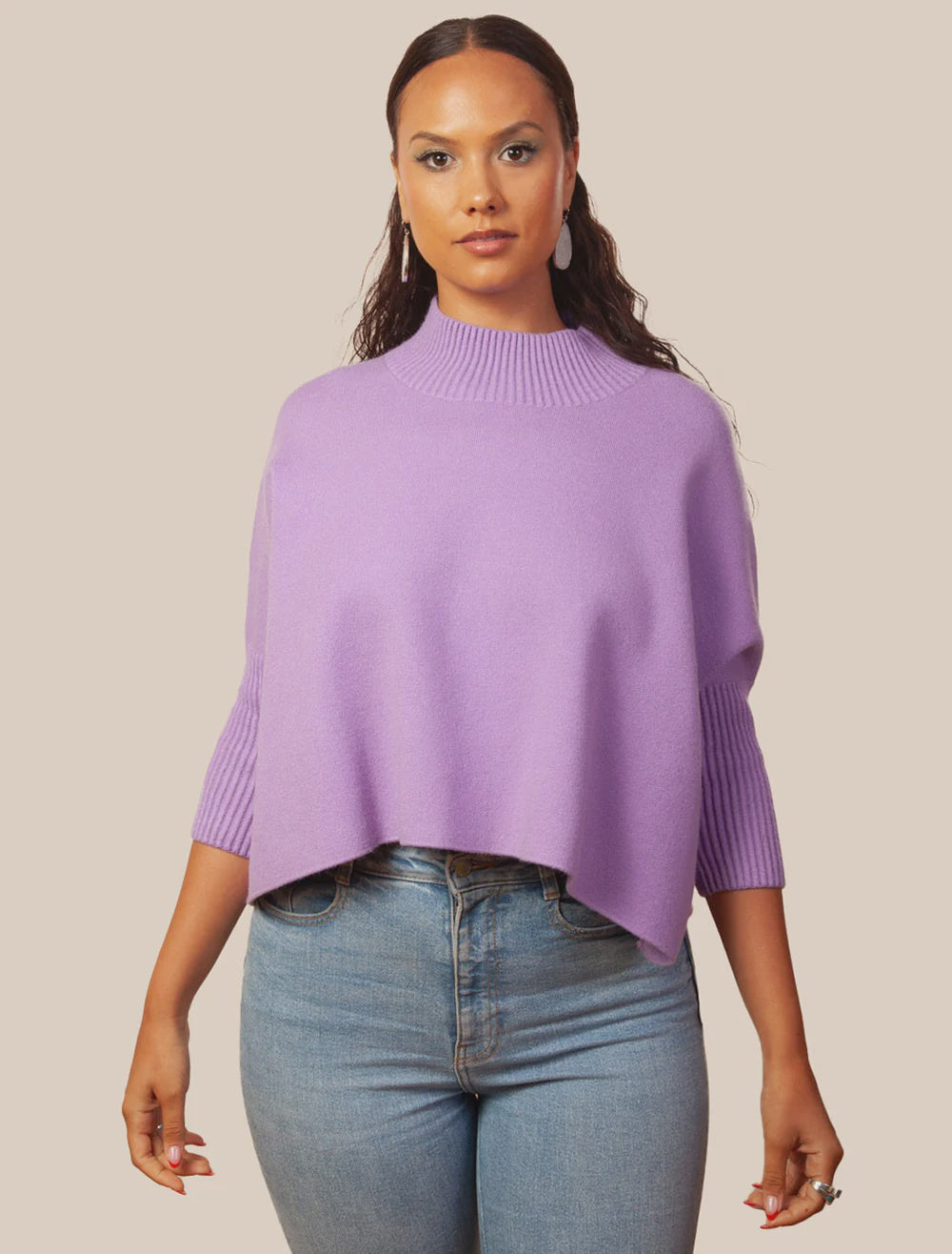 Lavender Aja Sweater
