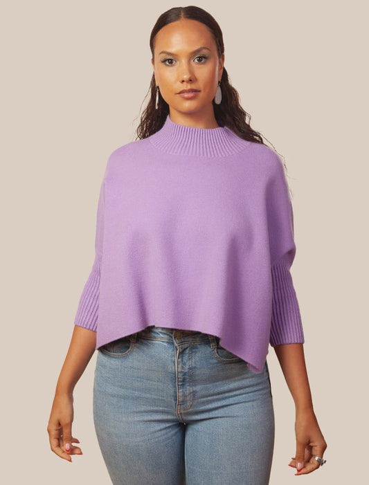 Lavender Aja Sweater