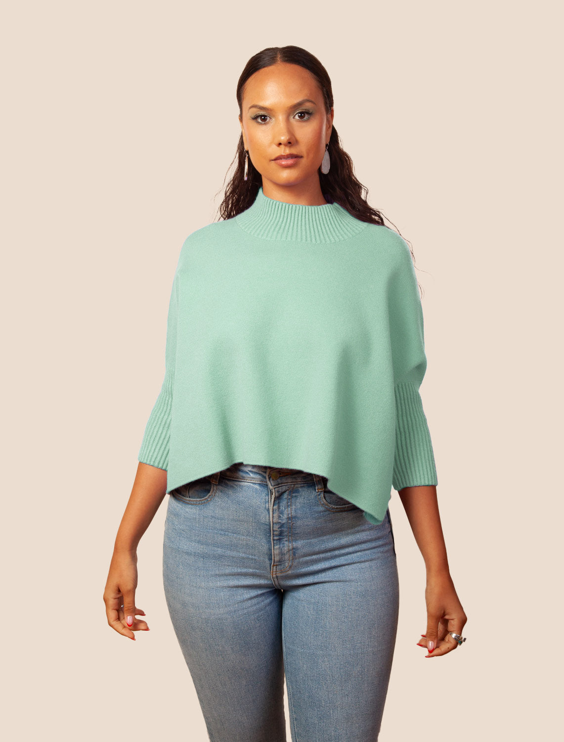 Lt. Mint Aja Sweater