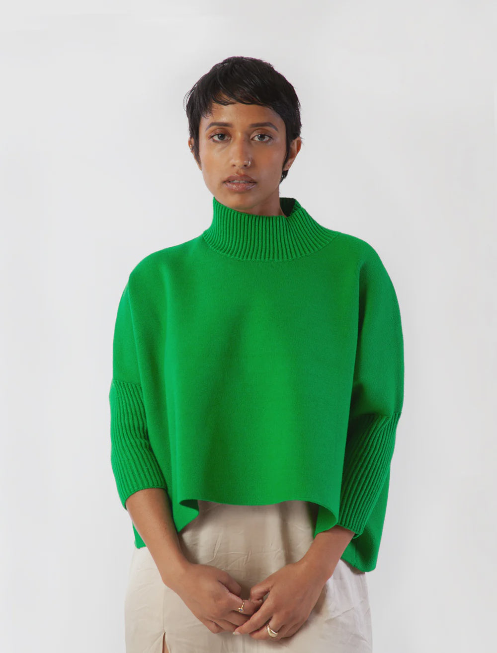 Mighty Green Aja Sweater