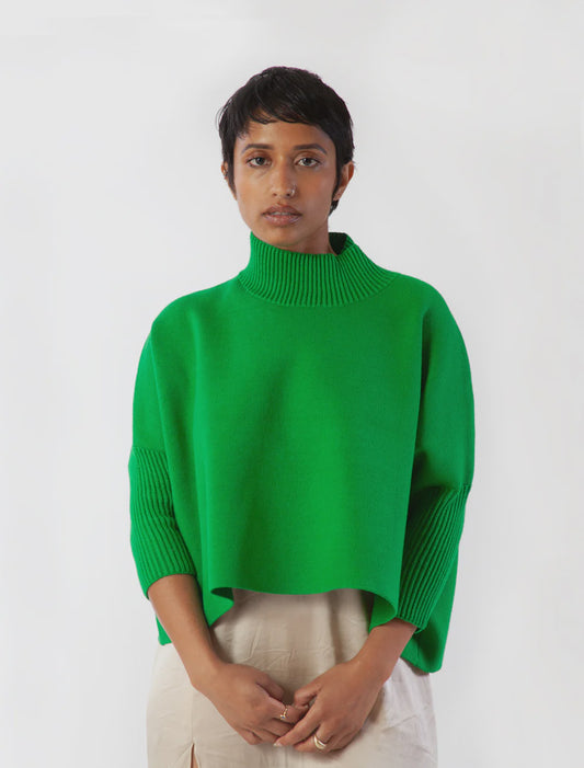 Mighty Green Aja Sweater