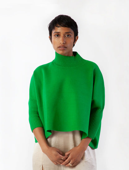 Mighty Green Aja Sweater
