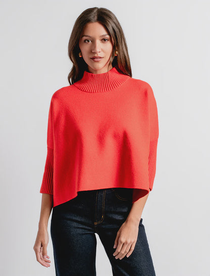 Orange Flambe Aja Sweater