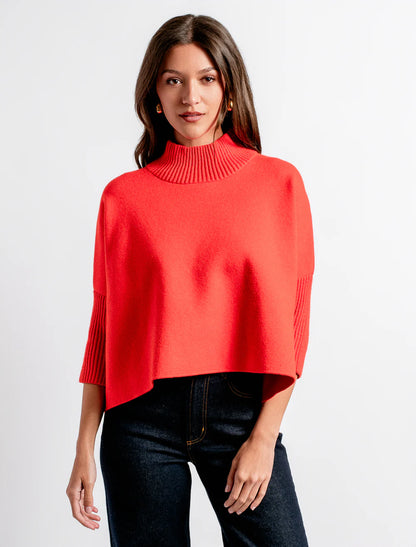 Orange Flambe Aja Sweater