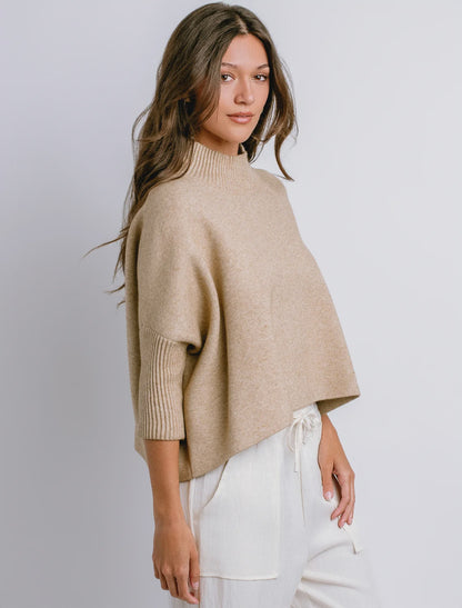 Light Taupe Aja Sweater