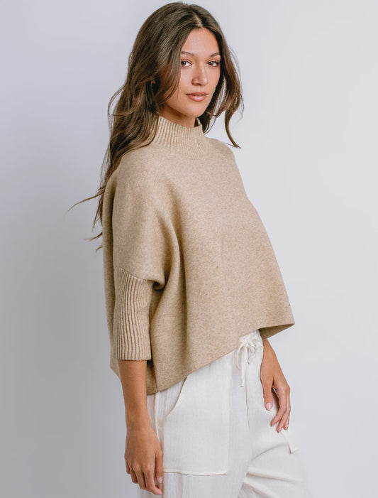 Light Taupe Aja Sweater