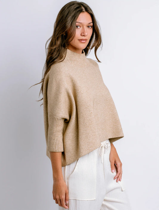 Light Taupe Aja Sweater