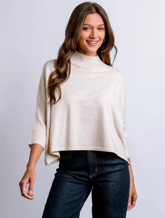Ecru Aja 'Ortho Solid' Top