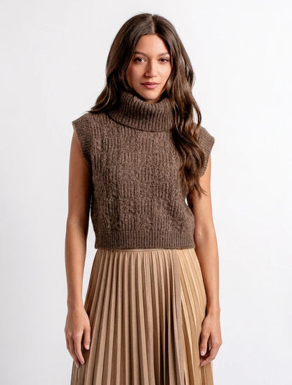 Shitake Brown Marlene Top