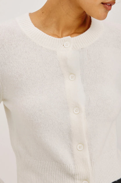 Matilda Cardigan - Ivory