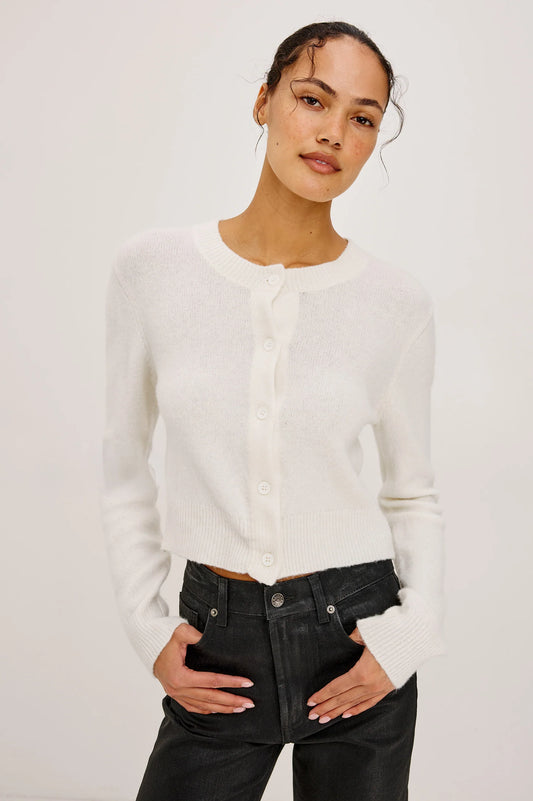 Matilda Cardigan - Ivory