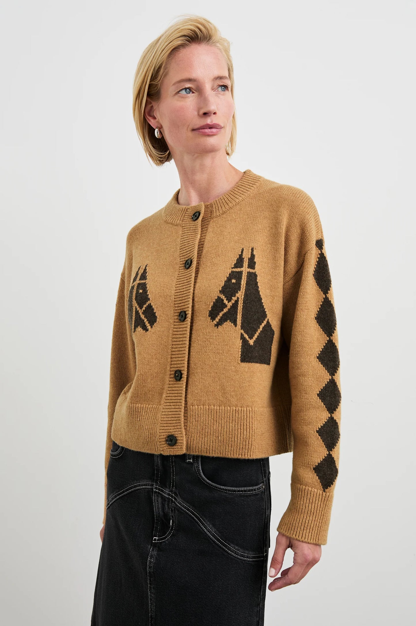 Mavie Cardigan- Camel Stables