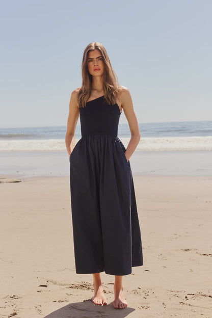 Tobie Dress - Navy
