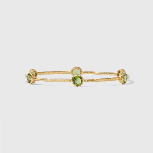 Milano Luxe Bangle - Palmetto Green