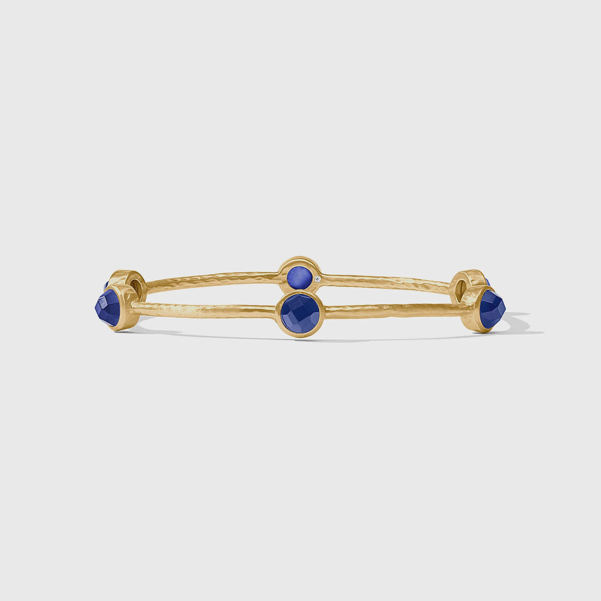 Milano Luxe Bangle - Iridescent Sapphire Blue
