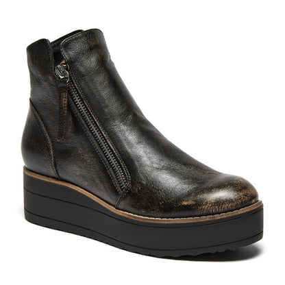 Nene Platform Boot - Smokey Black