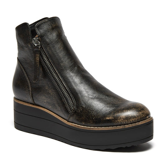 Nene Platform Boot - Smokey Black