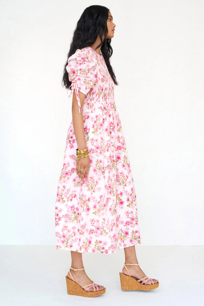 Queenie Dress - Burdock Peony