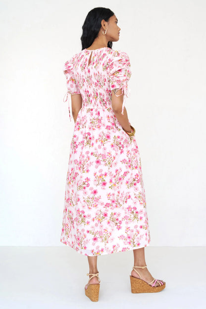 Queenie Dress - Burdock Peony
