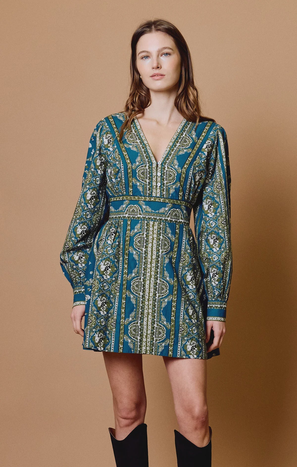 Rosalind Mini Dress-Fioren