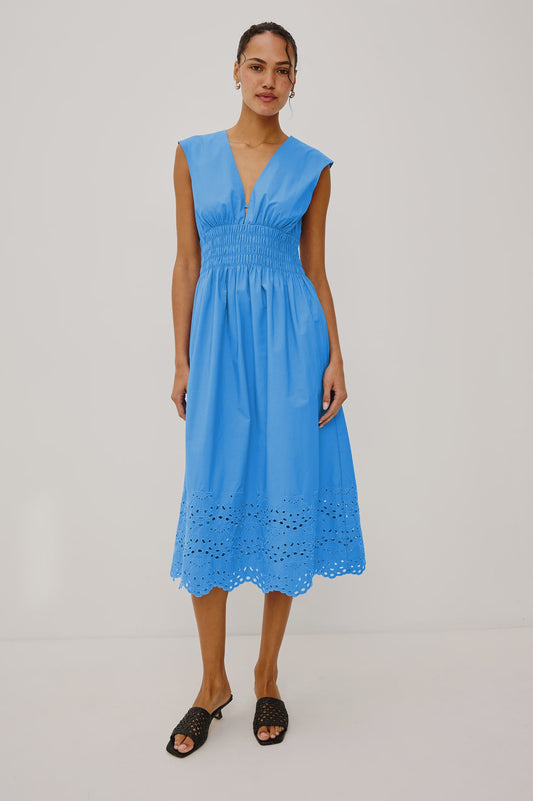 Roxanne Dress - Harbor Blue
