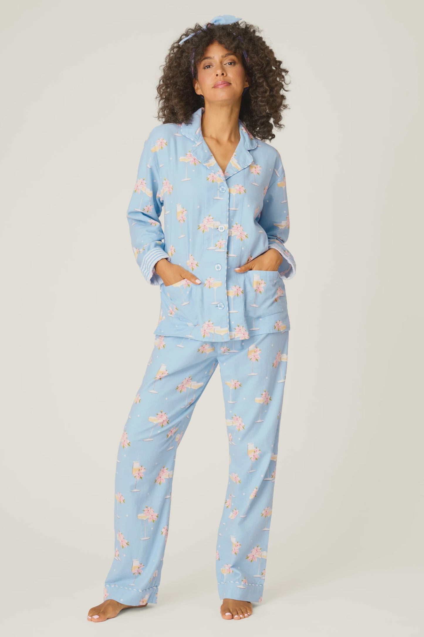 Fizz The Season 3-Piece Flannel PJ Set
