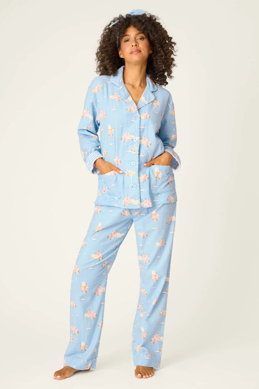 Fizz The Season 3-Piece Flannel PJ Set