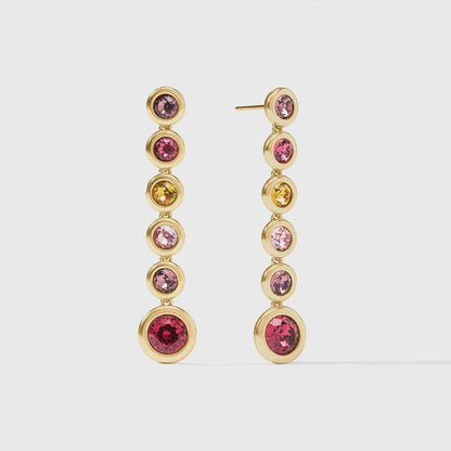 Rainbow Tier Earring