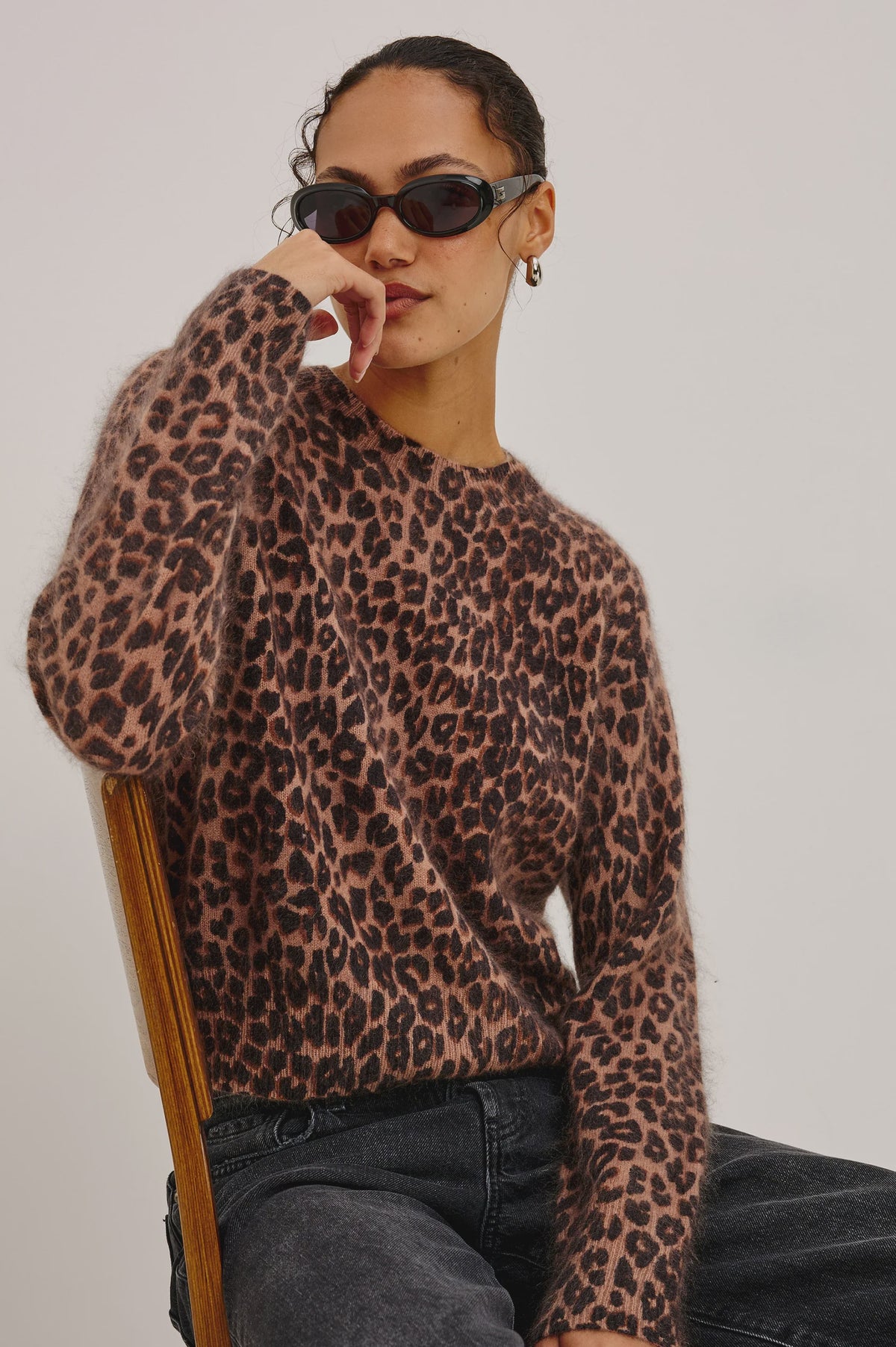 Sofia Sweater - Brown Nala