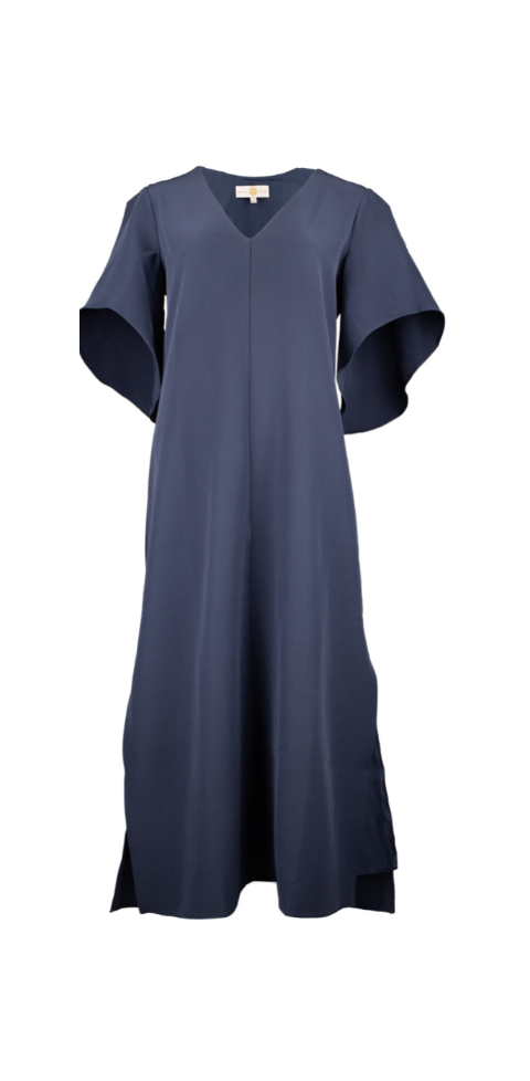 New Meredith Midi Dress - Navy