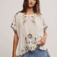 Danielle Embroidered Top